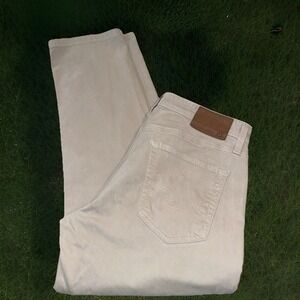 Adriano Goldschmied Pants Men 32x34 Beige The Graduate Tailored Leg Preppy